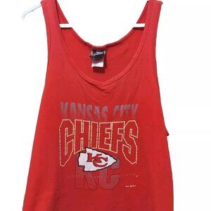 Vintage Kansas City Chiefs Shirt Sleeveless 90s tank top